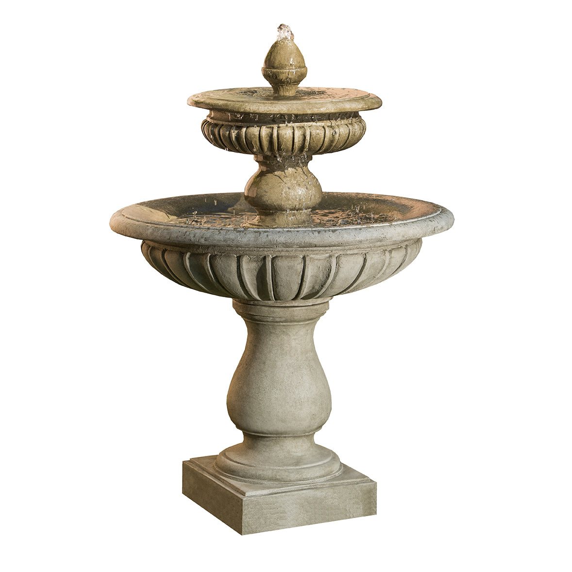 Campania International Longvue Fountain | Two Tier