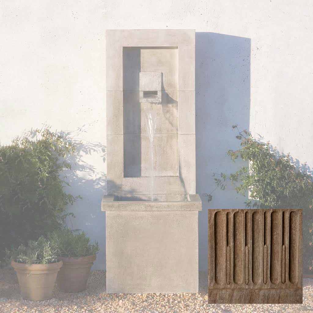 Campania International Moderne Fountain . Garden fountain. Wall Fountain