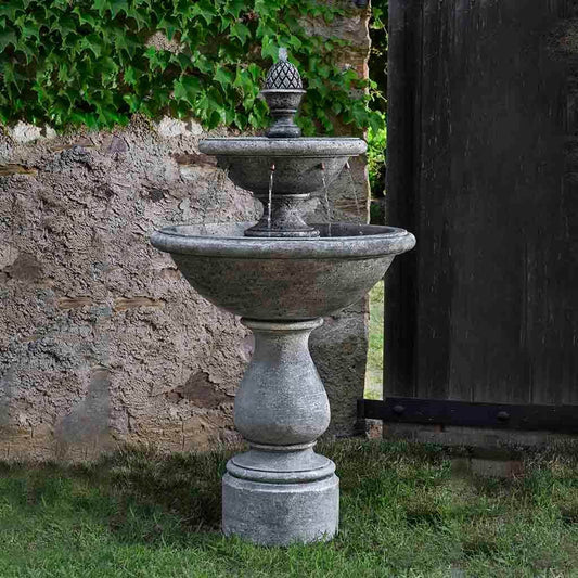Campania International Charente Fountain Alpine Stone